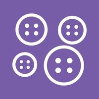 Buttons Line Color Background Icon vector