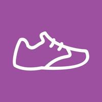 Joggers Line Color Background Icon vector
