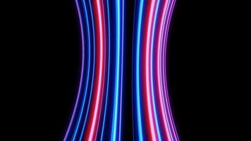 3d render motion line of speed and power or light trails. High-speed light with curve movement beam. 5G Technology fast and futuristic background. Abstract motion blur. photo