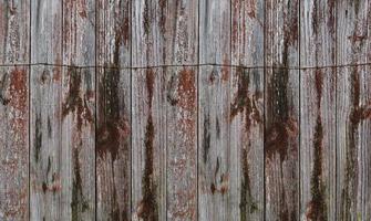 Wood texture background, Old Brown Wooden fence plank with natural patterns, Vintage Washed Wood wall background with rusty wire and knots. Horizon backdrop with copy spcae for text photo