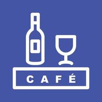 Drinks Cafe Line Color Background Icon vector