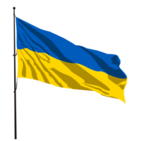 ukrainian flag, ukrainian war, wind flag, Ukraine country png