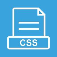 CSS Line Color Background Icon vector