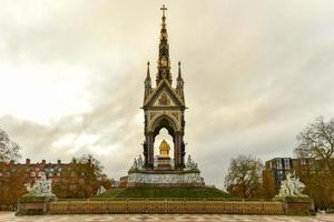 Prince Albert Memorial, Gothic Memorial to Prince Albert in London, United Kingdom. photo