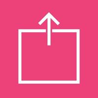 Launch Line Color Background Icon vector