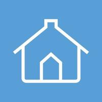 Pet House Line Color Background Icon vector