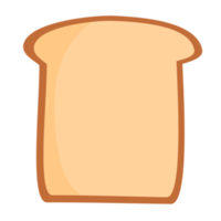 pan integral tostado para tostadas o bocadillos png