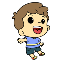 cartone animato bambini ragazzo 05 png