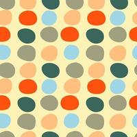 Fashionable seamless pattern with abstract shapes. Hand-drawn simple shapes. Abstract modern vector illustration. The texture of the stamp.