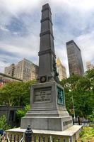 New York City, New York - June 11, 2020 -  Honoring General William Jenkins Worth and dating to 1857, this site is the second oldest major monument in the parks of New York City. photo