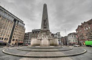 monumento nacional - amsterdam foto