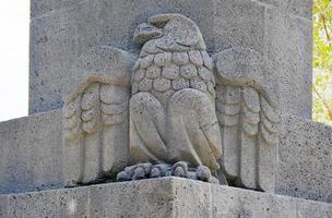 Eagle on the Monument to the Mexican Revolution, Mexico City, 2022 photo