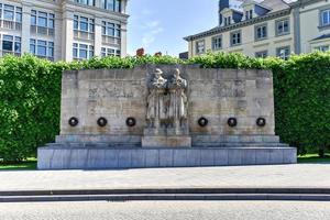 el memorial de guerra anglo-belga en bruselas, bélgica, 2022 foto