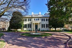 mansión del gobernador de virginia en richmond, virginia. foto