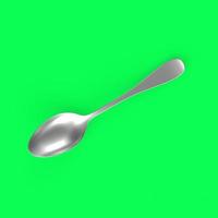 spoon isolated kitchen object photo