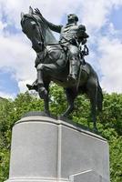 estatua de george washington a caballo en union square en la ciudad de nueva york, 2022 foto