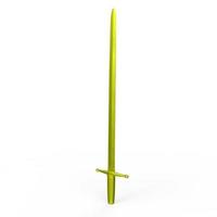 sword isolated on background photo