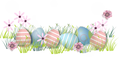 eggs Cartoon.Easter card png