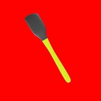 Spatula isolated on a background photo