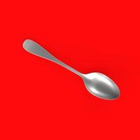 spoon isolated kitchen object photo