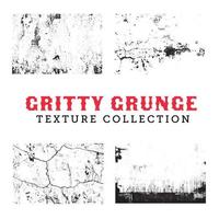 Grunge Texture Vector Collection Set With Gritty Scratches For Vintage Style Look For Art And Design