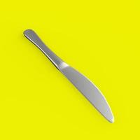 Kitchen knife on a background photo