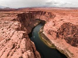 Aerial view of the Grand Canyon Upriver Colorado River photo