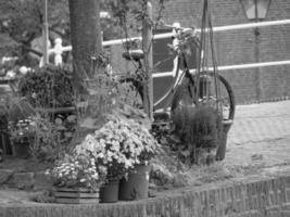 the city of Leiden in the netherlands photo