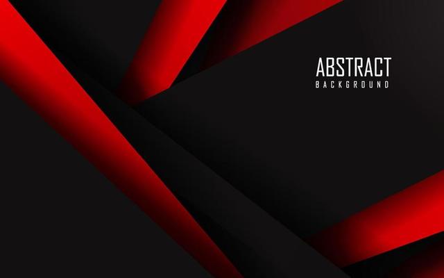 Black and red papercut background