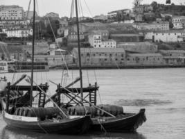 porto at the douro river photo