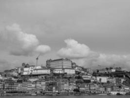 porto at the douro river photo