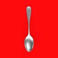 spoon isolated kitchen object photo