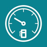 Fuel Consumption Line Color Background Icon vector