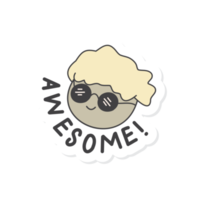 Cute Aesthetic Motivation Sticker Awesome png