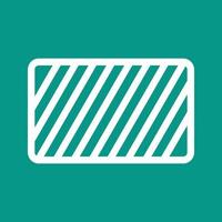 Caution Sign Line Color Background Icon vector