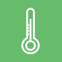 Temperature Check Line Color Background Icon vector