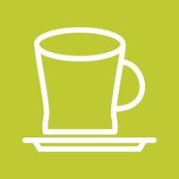 Espresso Line Color Background Icon vector