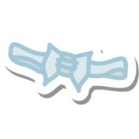 Aesthetic Sticker Baby Born Tie Collection png