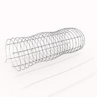 metal wire isolated on background photo