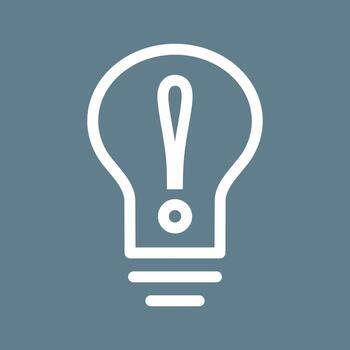 icono de fondo de color de línea de información vector