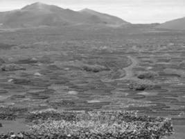 isla de lanzarote en españa foto