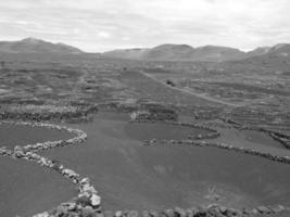 isla de lanzarote en españa foto