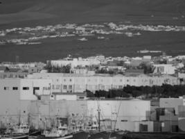 isla de lanzarote en españa foto