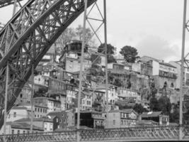 porto at the douro river photo