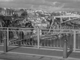 porto at the douro river photo