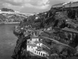 porto at the douro river photo