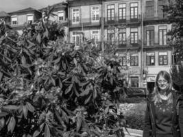 Porto at the douro river photo