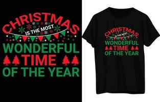 Christmas T-Shirt Design vector