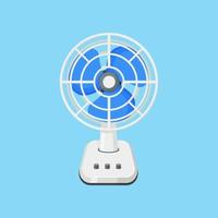 vector electric fan isolated