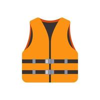 life jacket vector isolated oon white background